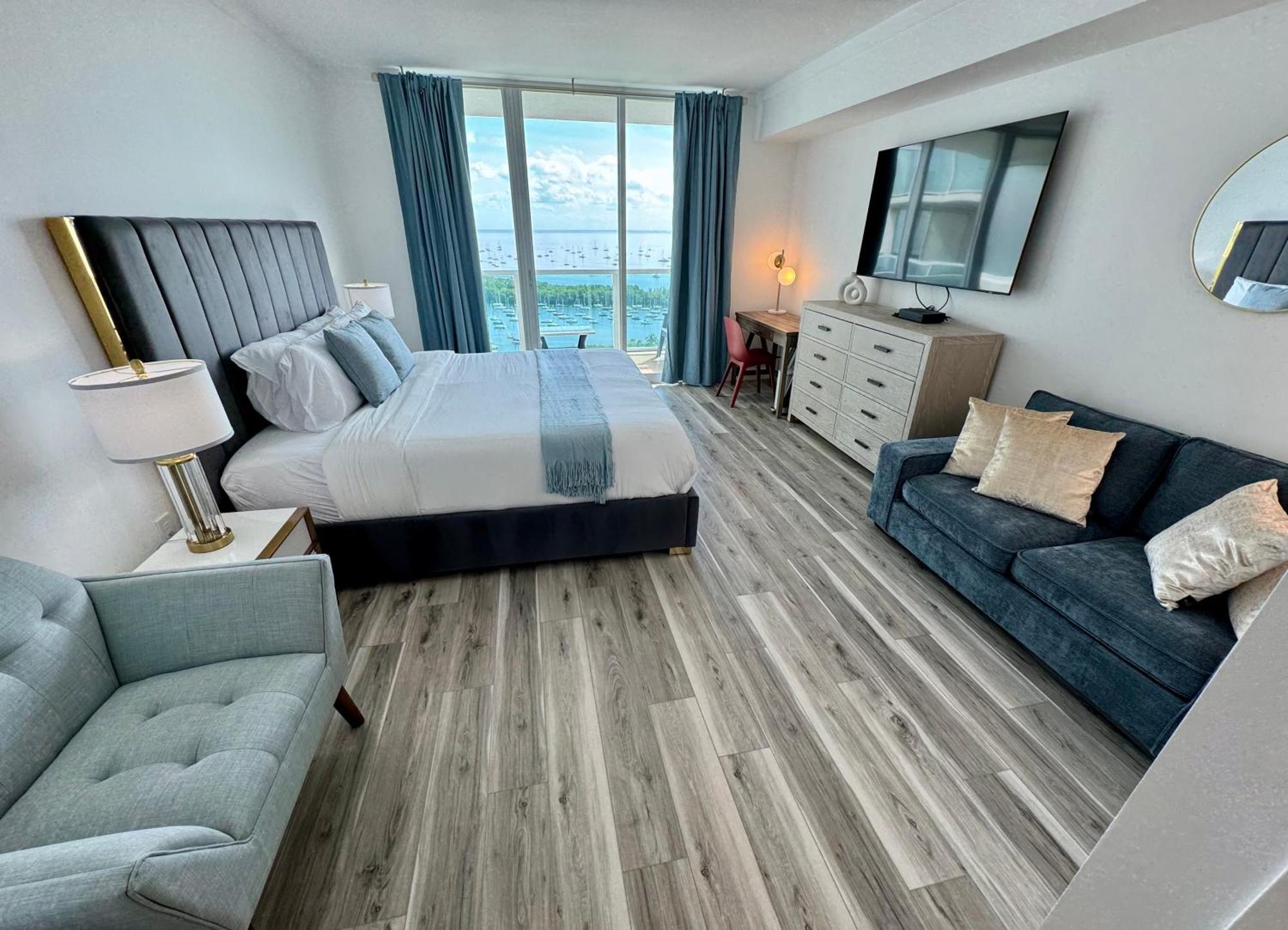 Balcony Ocean View ! Wifi - Pool - Gym - Parking Aparthotel Miami Exterior photo