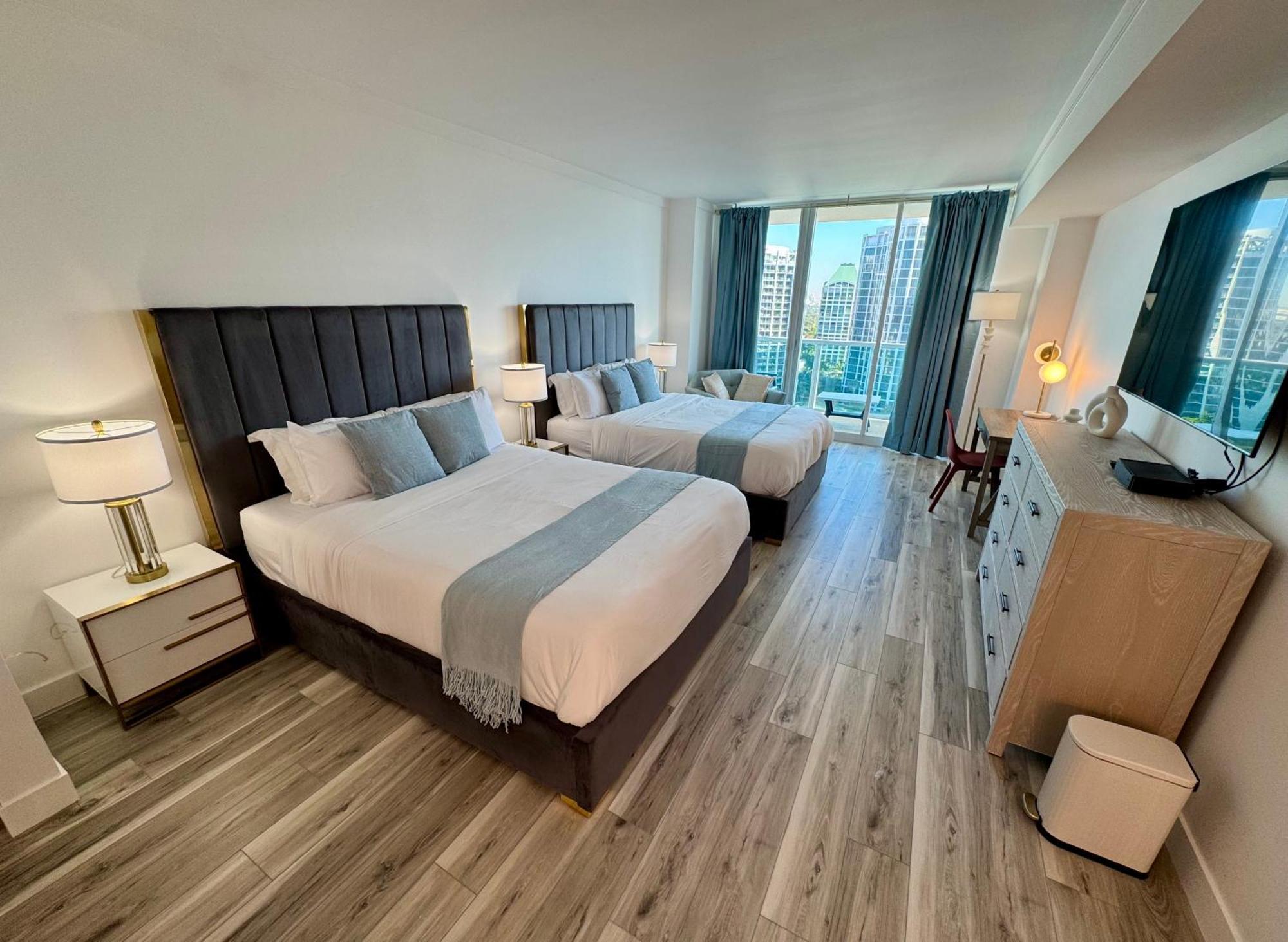 Balcony Ocean View ! Wifi - Pool - Gym - Parking Aparthotel Miami Exterior photo