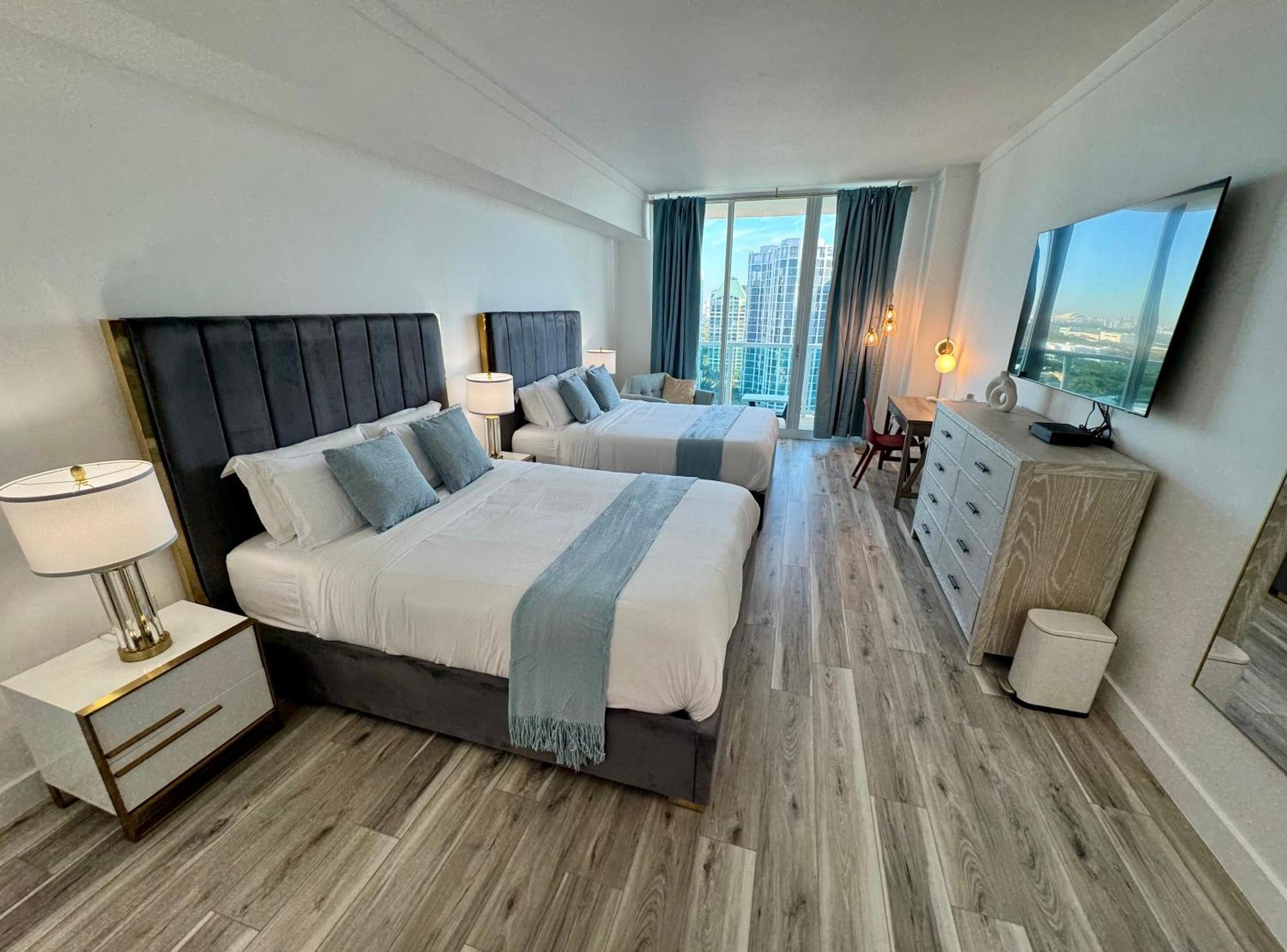 Balcony Ocean View ! Wifi - Pool - Gym - Parking Aparthotel Miami Exterior photo