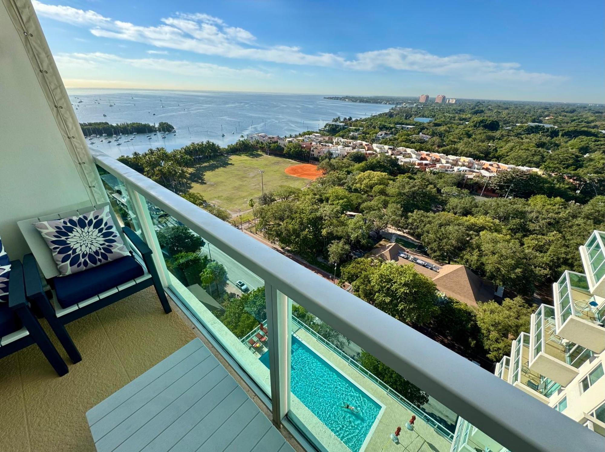 Balcony Ocean View ! Wifi - Pool - Gym - Parking Aparthotel Miami Exterior photo