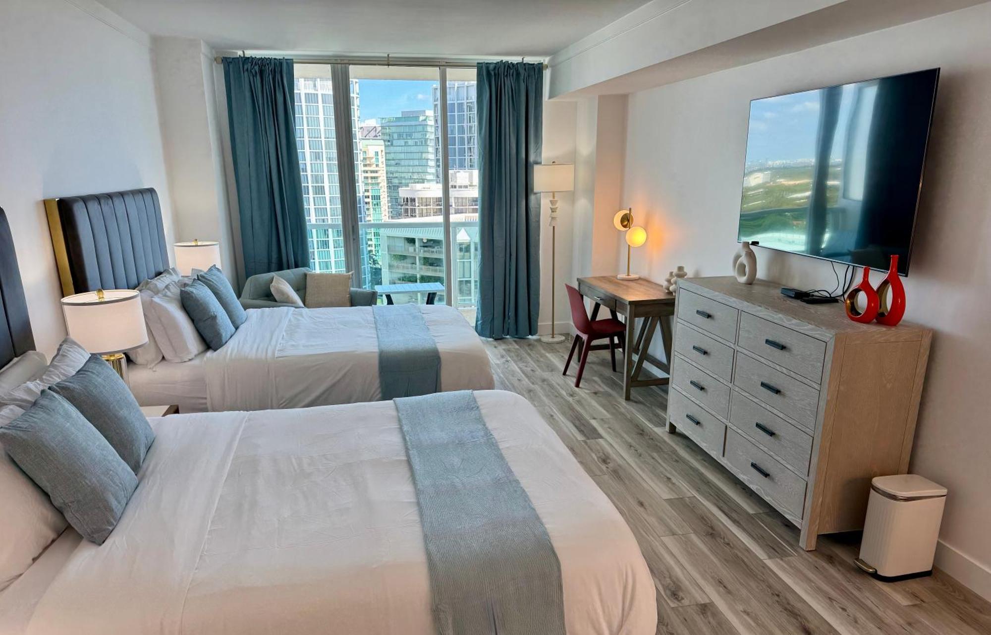Balcony Ocean View ! Wifi - Pool - Gym - Parking Aparthotel Miami Exterior photo