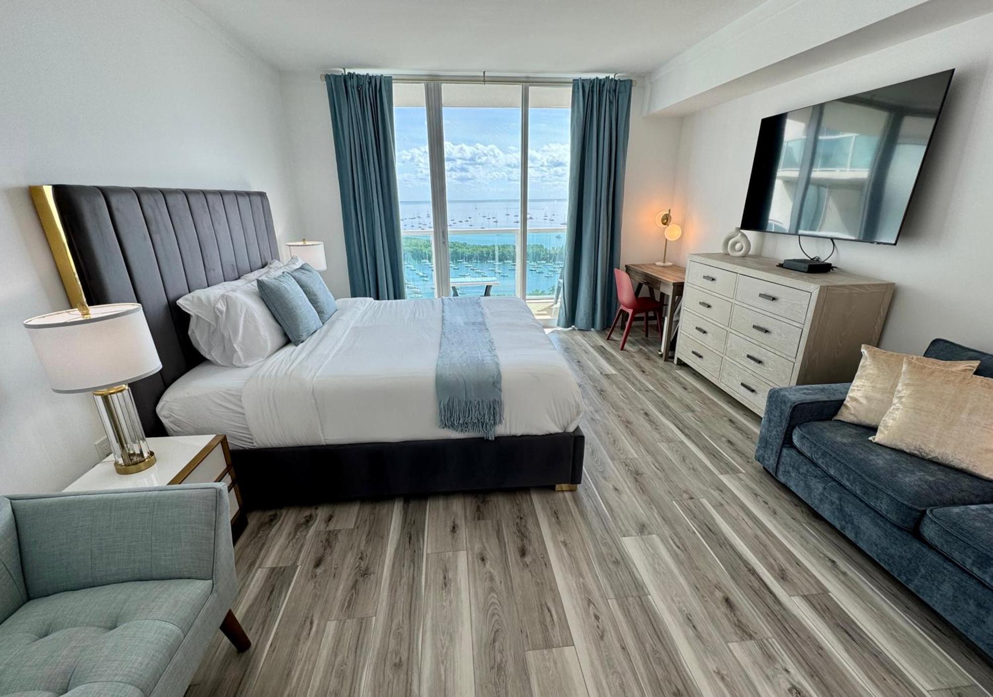 Balcony Ocean View ! Wifi - Pool - Gym - Parking Aparthotel Miami Exterior photo
