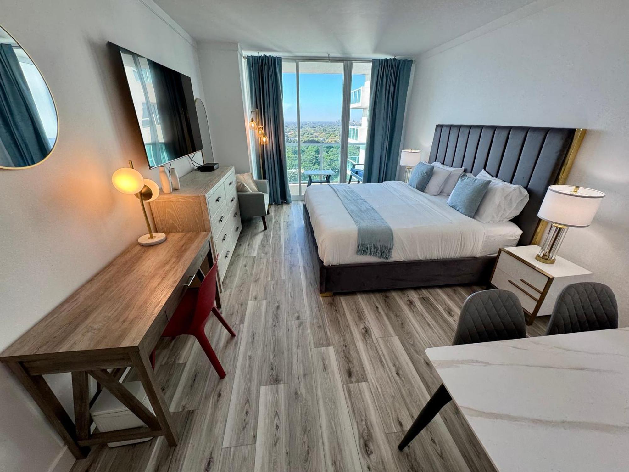 Balcony Ocean View ! Wifi - Pool - Gym - Parking Aparthotel Miami Exterior photo