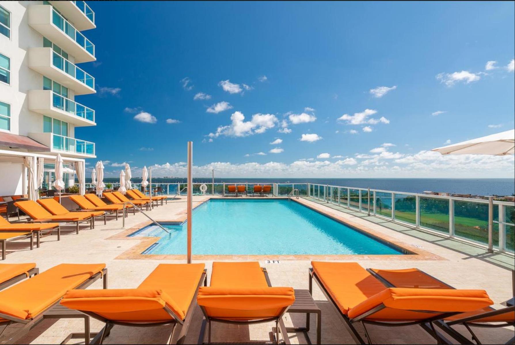 Balcony Ocean View ! Wifi - Pool - Gym - Parking Aparthotel Miami Exterior photo
